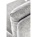 Кресло компьютерное HALMAR FLORES светло-серый/черный